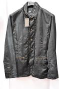 A men's as new John Varvatos jacket in black (Size 50 - RRP £1048).