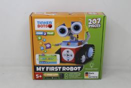 Two boxed as new Tinker Bots My First Robot.