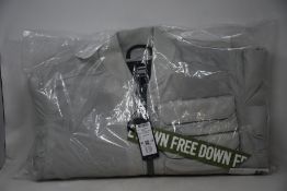 An as new G-Star Raw down free chest pocket bomber jacket (S - RRP £180).