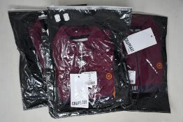 Four men's as new Chapeau Club short sleeve cycling jerseys (M).