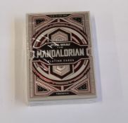 Forty eight sets of Theory11 Star Wars The Mandalorian playing cards.