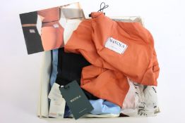 Seven items of as new Manola fitness wear.