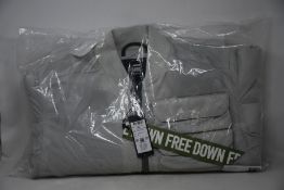 An as new G-Star Raw down free chest pocket bomber jacket (S - RRP £180).