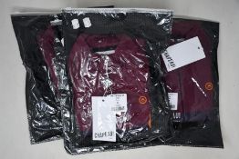 Four men's as new Chapeau Club short sleeve cycling jerseys (3 x M, 1 x XL).