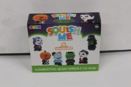 Thirty six boxed as new Joyin Squish Me - Halloween themed slow rising squishy characters (4