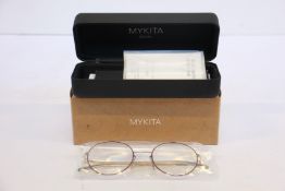 A pair of as new Mykita Almeta glass frames.