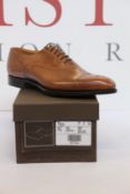 A pair of men's as new Church's Barnes Doha leather Oxford chestnut shoes (Size 11 - RRP £1500).