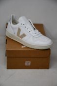 A pair of as new Veja V-10 trainers (UK 6).