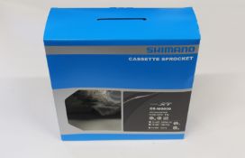 Two boxed as new Shimano XT CS-M8000 HG-X11 cassette sprockets.