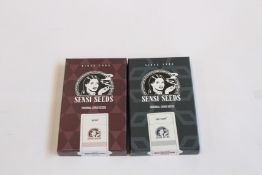 A large quantity of assorted Sensi Seeds to include various strains both feminised and automatic (
