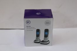 Eight pairs of boxed as new BT2700 handsets with call blocking and answer machine.