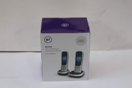 Eight pairs of boxed as new BT2700 handsets with call blocking and answer machine.