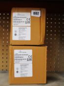 Two Raychem T-100 Splice/Tee Kits.