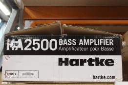 An as new Hartke HA2500 bass amplifier.