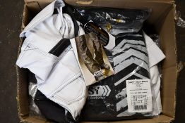 Twelve pairs of assorted as new Dassy work trousers (Assorted styles/sizes).