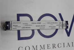 Three hundred boxed as new Grasselli Meat Slicing Blades (B356, 517 x 22 x 0.7).