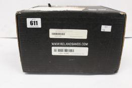 A Roland Sands Design Sportster rear set (Part no: 1623-0186).