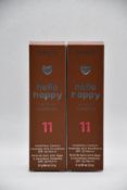 Ten as new Benefit Hello Happy air stick foundations (5 x No 11, 5 x No 12 - all 8.5g).