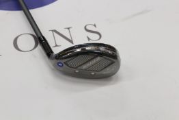 An as new Callaway Mavrik Hybrid golf club with a Catalyst 65 (Right-handed).