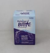 Twelve boxes of Retainer Brite - Cleaning Tablets (96 each, Exp: 01/24).