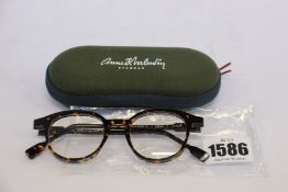 A pair of as new Anne & Valentin glasses frames.