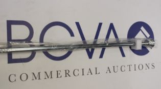 Ten boxed as new HododouSpring Tension Shower Rods (Adjustable 115-210cm).