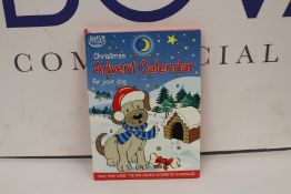 Forty eight Hatch Wells dog advent calendars (Expiry: 31/01/2023).