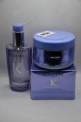 Five Kerastase Blond Absolu masques (5 x 100ml), three Kerastase Blond Absolu intense blonde