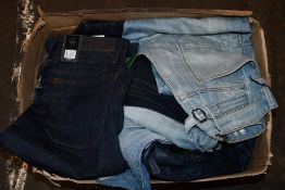 Fifteen pairs of assorted as new G-Star Raw jeans.