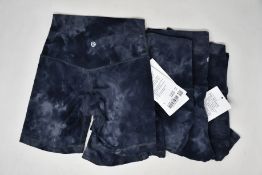 Five pairs of as new LuluLemon Aliggn HR 6
