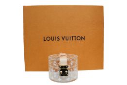 A Louis Vuitton Box Scott Monogram in Clear/Beige.