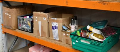 A quantity of pre-owned and as new toiletries and related items.