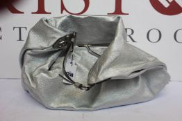 An as new Jimmy Choo Ana Hobo bag in silver (No tags but item is as new - RRP £1050).