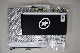 An as new Assos UMA GT Shifter short sleeve jersey (XL) and two Assos Mille GT Spring Fall long