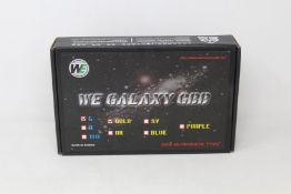 A boxed as new WE Galaxy GBB gas blowback airsoft pistol in Gold/Black.