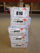 Five as new Knipex 95 16 200 VDE Insulated Wire Twin Cutting Edge Cable Pliers 200mm (Some minor