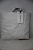 An as new Kassl Editions Pillow Medium Oil bag in white (RRP £270).