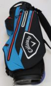 A Callaway Chev Dry 14 waterproof golf cart bag.