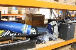 A quantity of sport and leisure related items to include a StoreYourBoard XSR surfboard storage