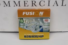 Forty boxed as new Fusion Lamps 2D Compact Fluorescent B28/835/4P.