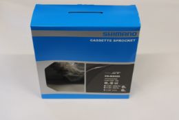 Two boxed as new Shimano XT CS-M8000 HG-X11 cassette sprockets.