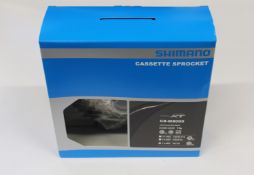 Two boxed as new Shimano XT CS-M8000 HG-X11 cassette sprockets.
