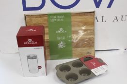 A quantity of assorted Gerlach kitchenware to include a Simple pot with lid, a Loft knife set and