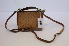 An as new Jimmy Choo Varenne Top Handle Mini bag in caramel mix (No tags but item is as new - RRP £
