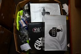 A quantity of as new workwear and accessories to include V12, City Knight, Kleeman, Dassy, Leo,