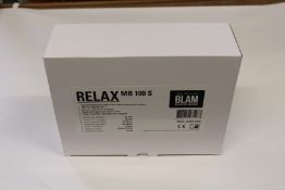 A boxed as new BLAM Relax MB 100S - Special Mercedes Benz two-way component system (100mm woofer).