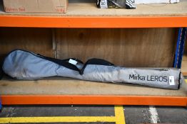 A pre-owned Mirka Leros wall sander with case.