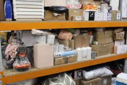 A large quantity of household and related items.