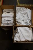 A quantity of as new Kentaur chef/service short sleeve jackets.