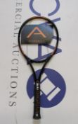 An as new Angell Tennis Custom V4 TC97 foam filled tennis racket (Item does not include strings).